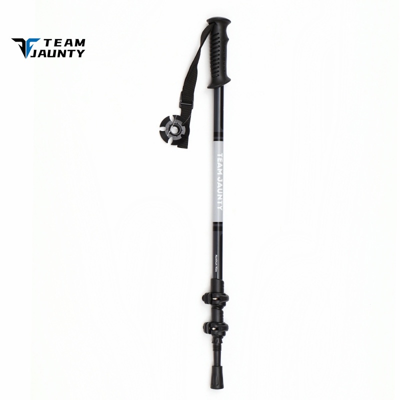 Alpenstock Cross-Border Three-Section Telescopic Outer Lock Hiking ...