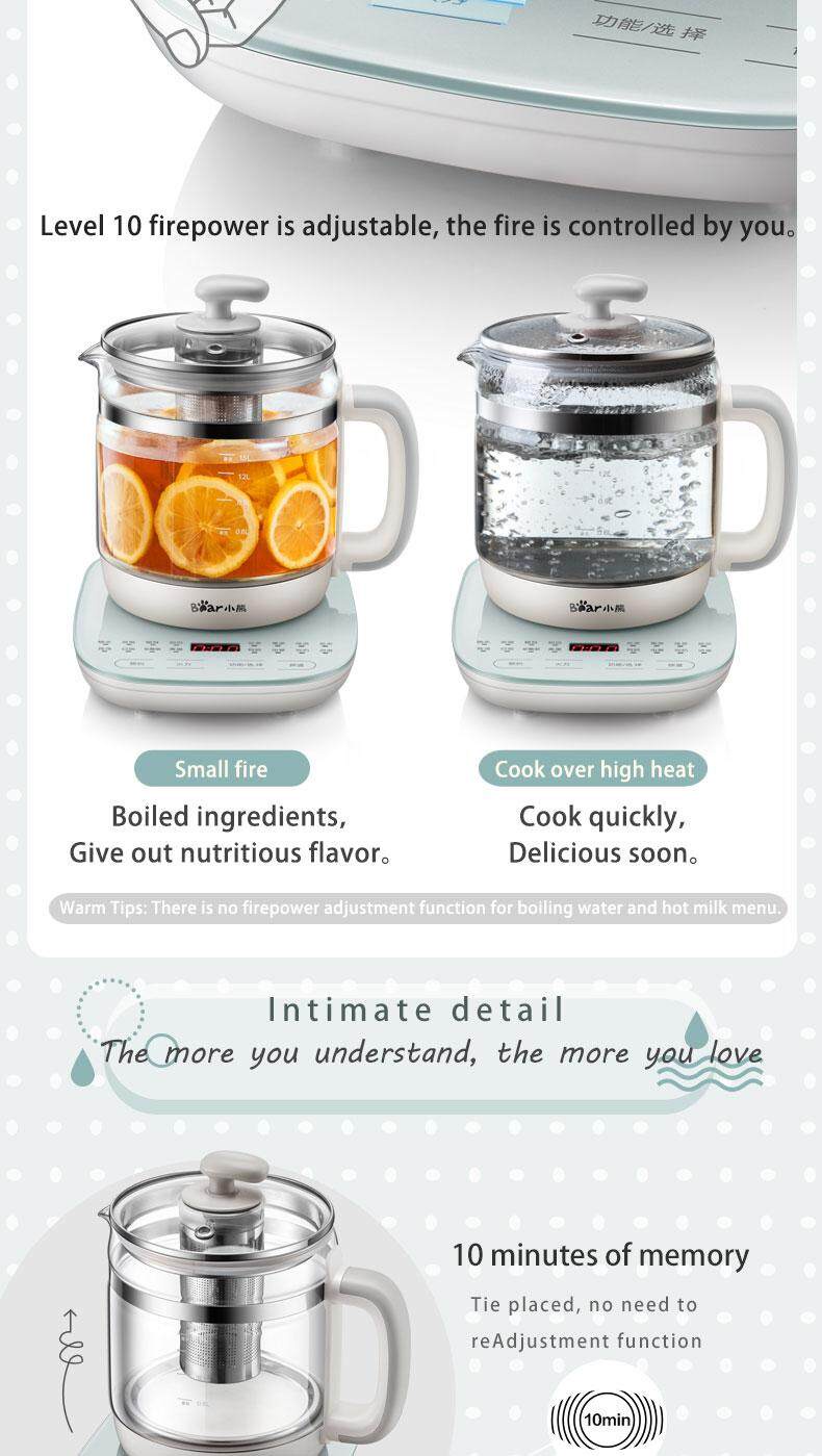 Bear health pot, Soup Boiler, teapot, multifunction tea pot, Kitchen ...