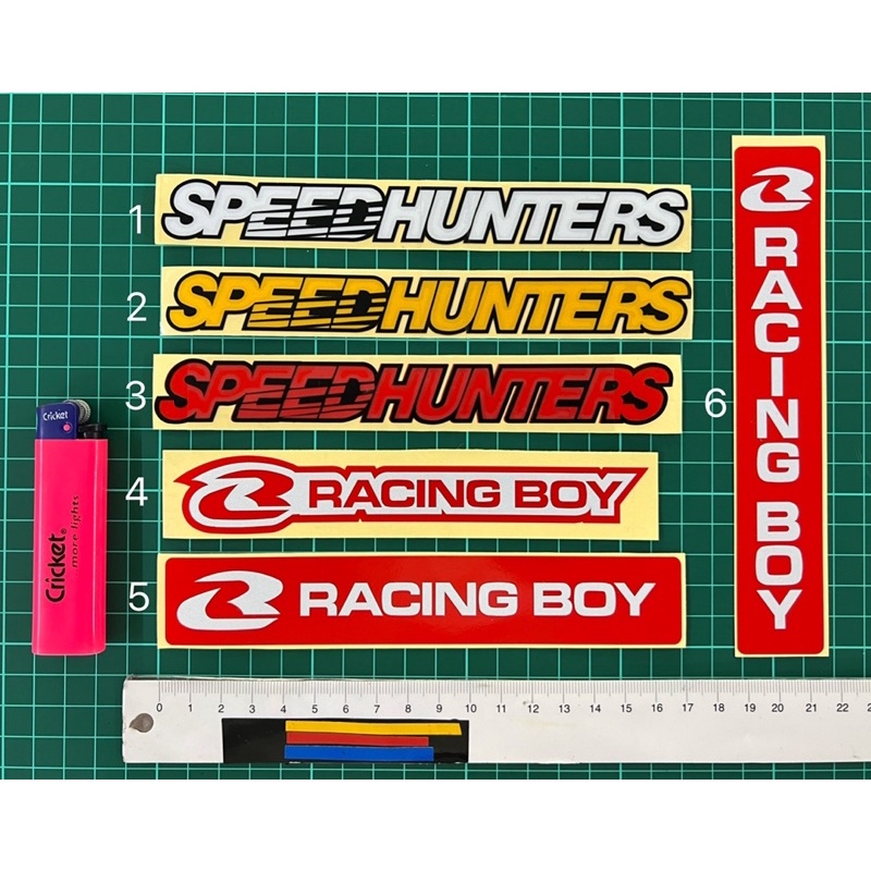 SPEEDHUNTERS/Racingboy/Racing Boy/RCB Sticker Cutting Overlapping ...