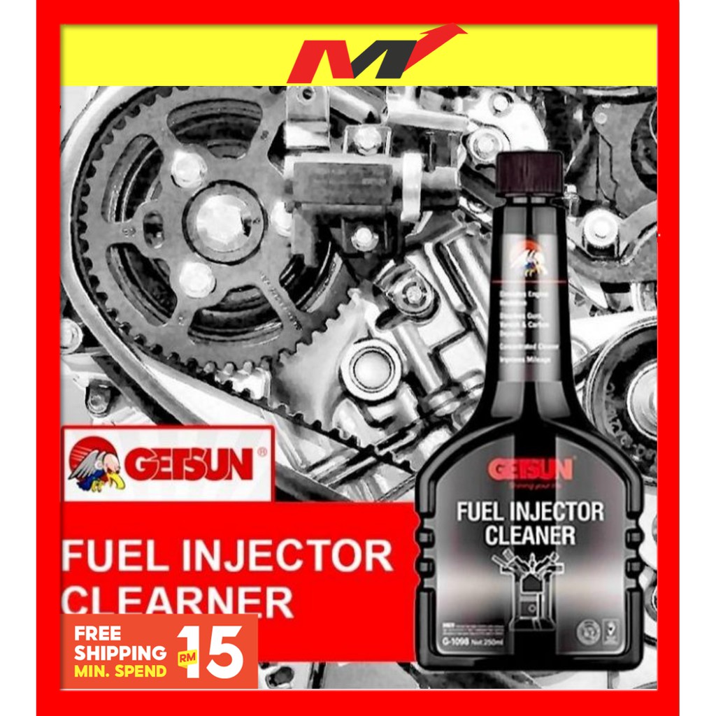 Getsun Fuel Injector Cleaner Ready Stock New F1 Engine Refresh 250mL