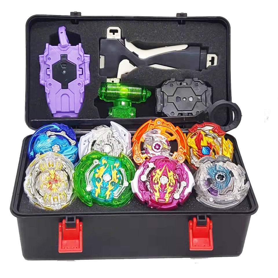 🎁MadeInToy🎁Beyblades Metal Fusion Beyblades Set Storage Box Top Beyblade Burst Bey Blade 3