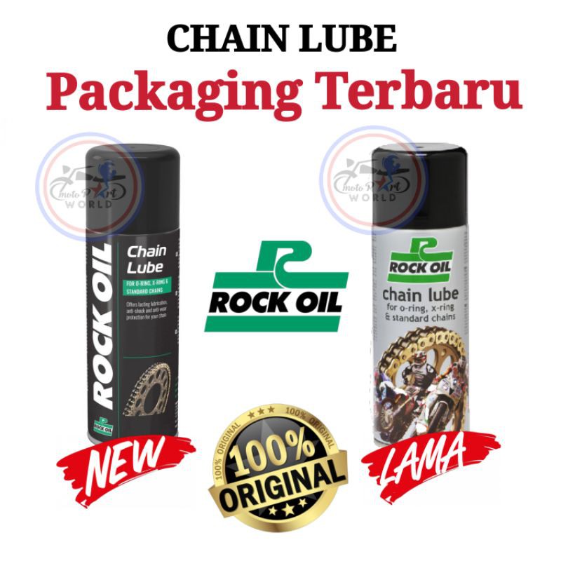 ROCK OIL CHAIN LUBE for oring, xring & standard chains (200ml