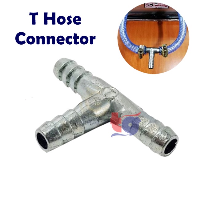 Gas Hose Connector and Clip / T Hose Joint / Lock Clip Gas Join T ...