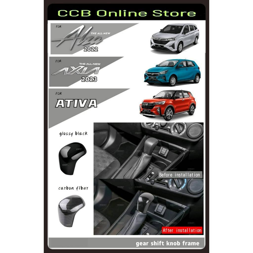 PERODUA ALZA 2022 2023 / AXIA 2023 / ATIVA Gear Shift Knob Cover