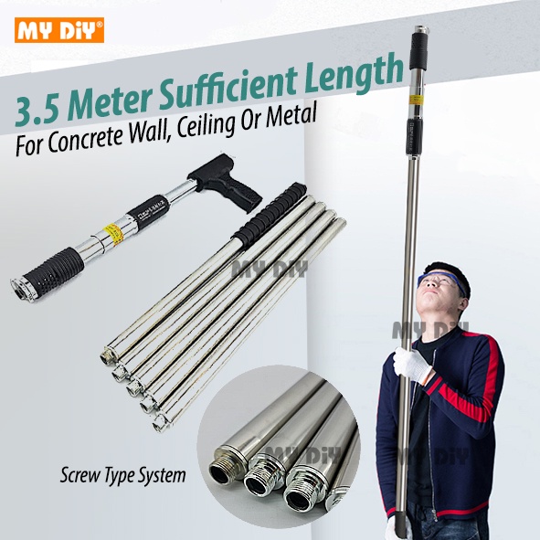 Manual Steel Nail Gun Ceiling Artifact Automatic Nail Gun Concrete Wall ...