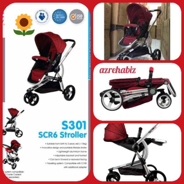 Sweet cherry stroller scr sales 3