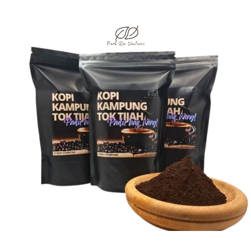 Kopi Kampung Tok Tijah Serbuk Kopi Original Kampung Serbuk Kopi Kaw