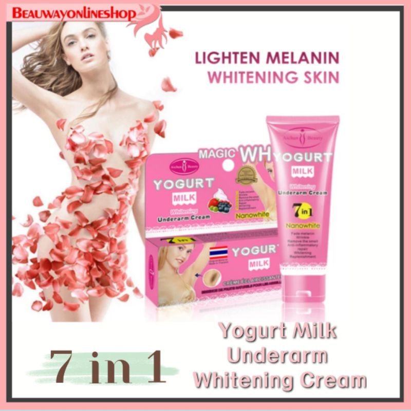 AICHUN BEAUTY Yogurt Milk Nano white Underarm Whitening Cream Shopee