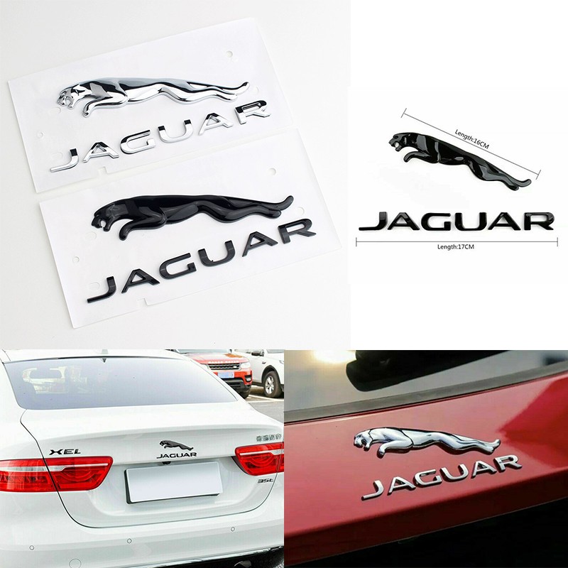 Grilles For Jaguar X-Type Jaguar Logo Decal Sticker - Vinyl, Glossy Red ...