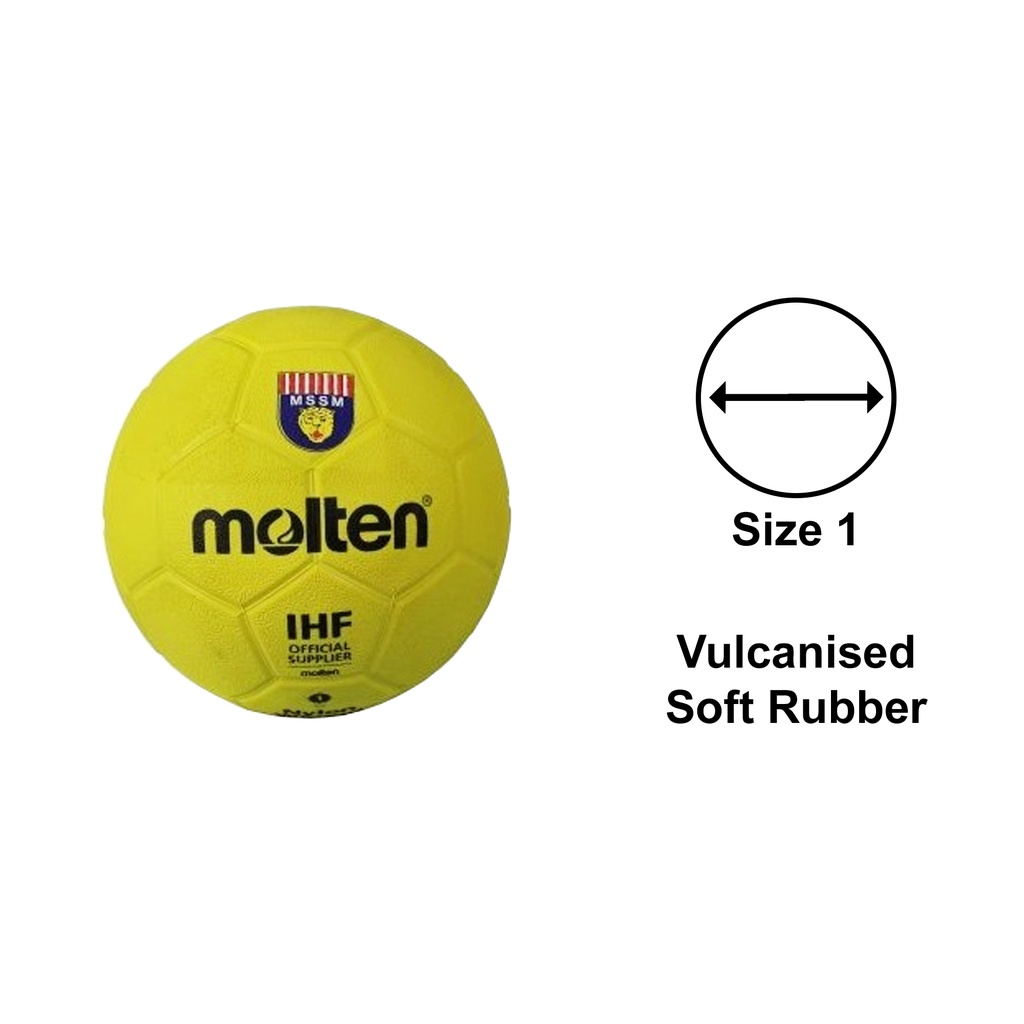 Molten Handball Size 1 (H1RL) Hand Ball Bola Baling Shopee Malaysia