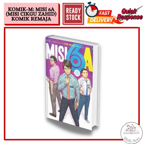 Komik M Misi 6a Misi Cikgu Zahid Komik Remaja Komik Melayu Murah