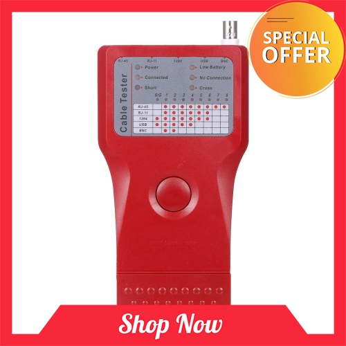 Special Offer 5-In-1 Multi-Functional Network Cable Tester RJ45 RJ11 ...