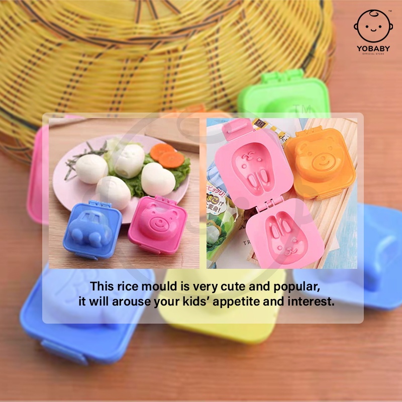 【CLEARANCE】【6pcs】 Boiled Egg Sushi Rice Mold Bento Maker | Shopee Malaysia