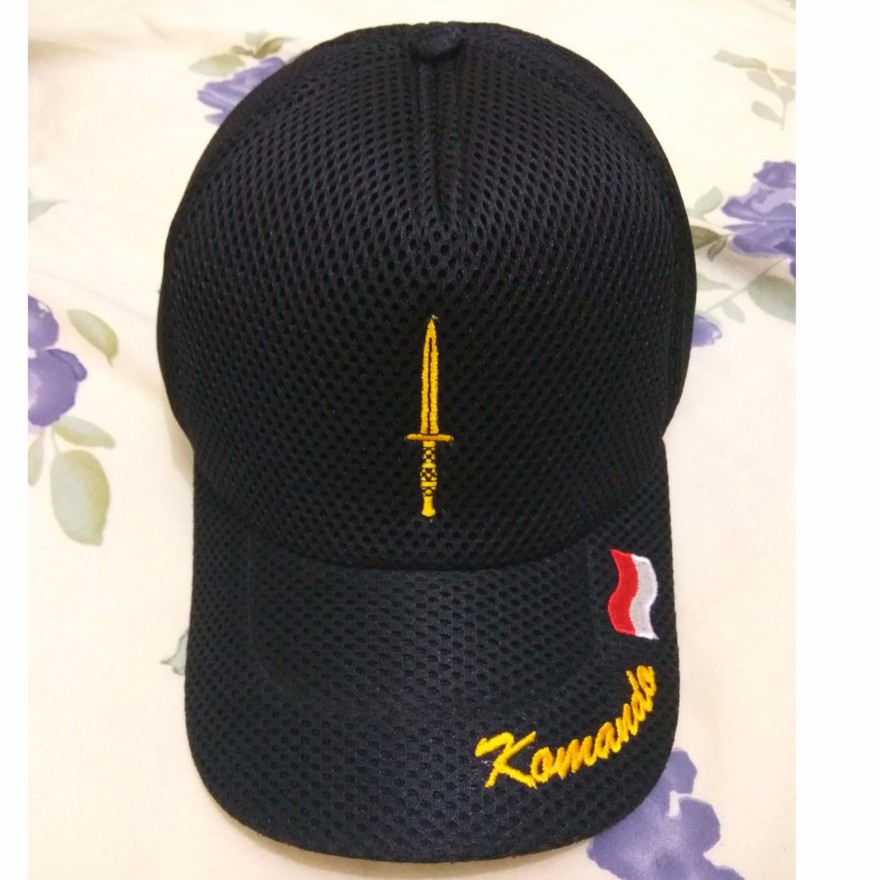 Commando Hat 01 - Net Material | Shopee Malaysia