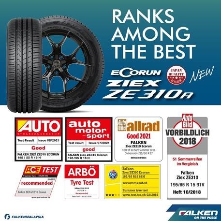 215/50R17 Falken ZIEX ZE310 R Ecorun 215/50/17 215 50 17 | Shopee