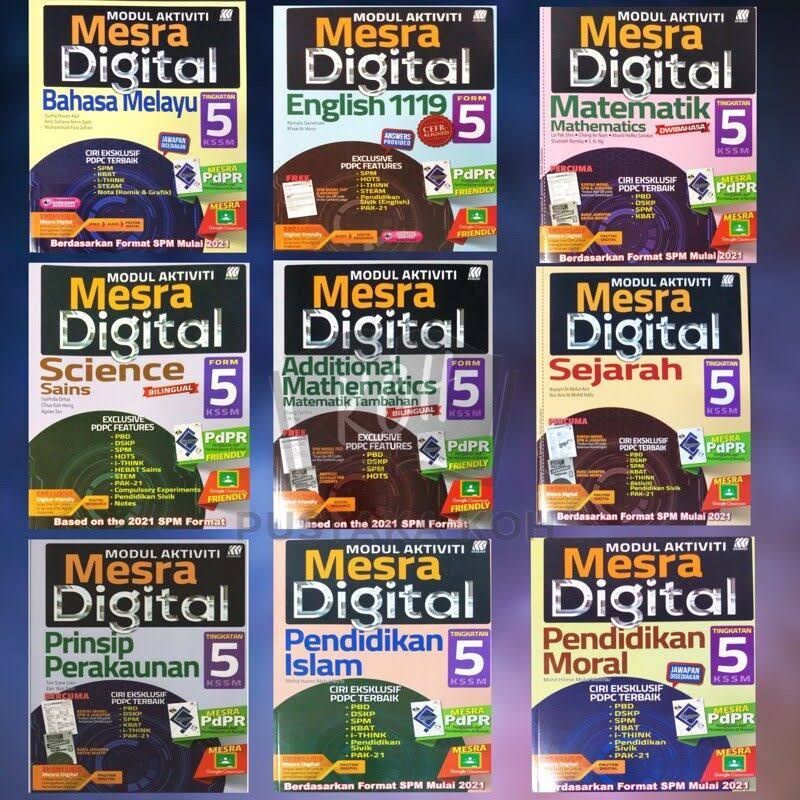 MODUL AKTIVITI Mesra Digital Tingkatan 4 dan 5 SEJARAH ENGLISH