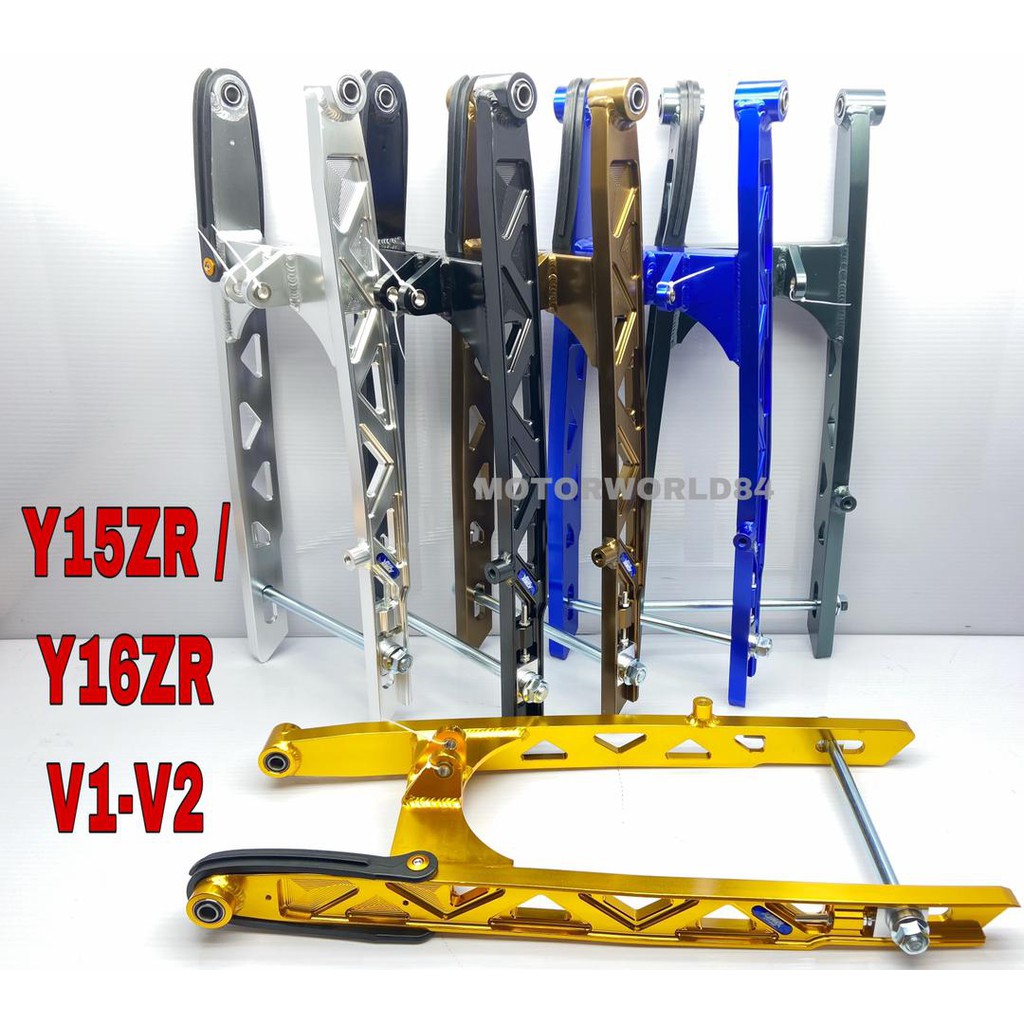 ARM Y16ZR Y16 KINGDRAG SWING ARM KING DRAG CNC ALLOY YAMAHA Y15ZR V1 V2 DESIGN HYPERTECH