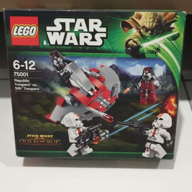LEGO 75001 STAR WARS Republic Troopers vs Sith Troopers (NEW) | Shopee ...