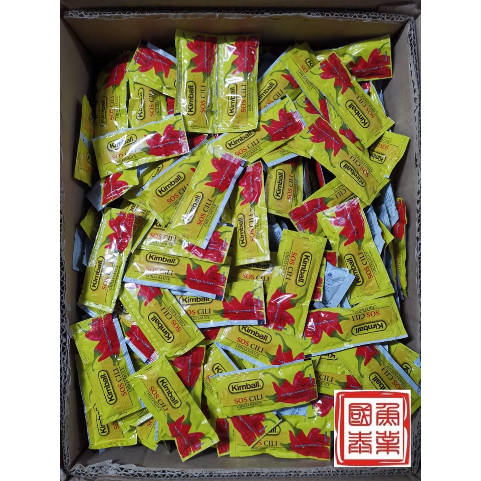 Kimball Chili Sauce Sachet 9g cili sos | Shopee Malaysia