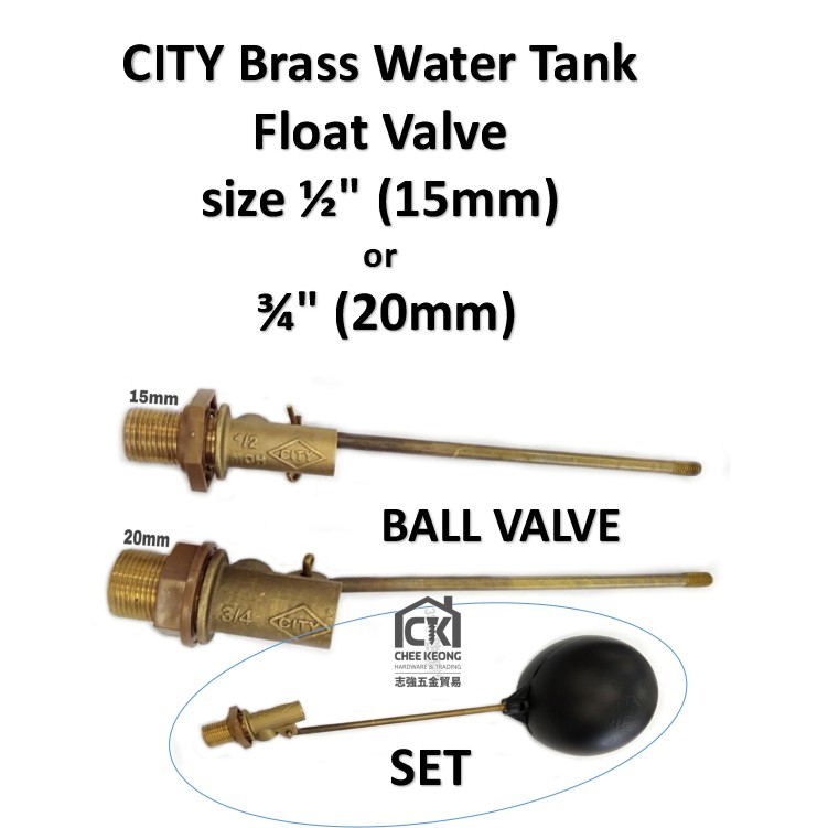 Ball valve on sale water tank