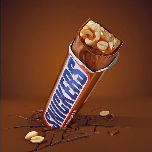 Snickers Peanut Bar Single 51g | Shopee Malaysia