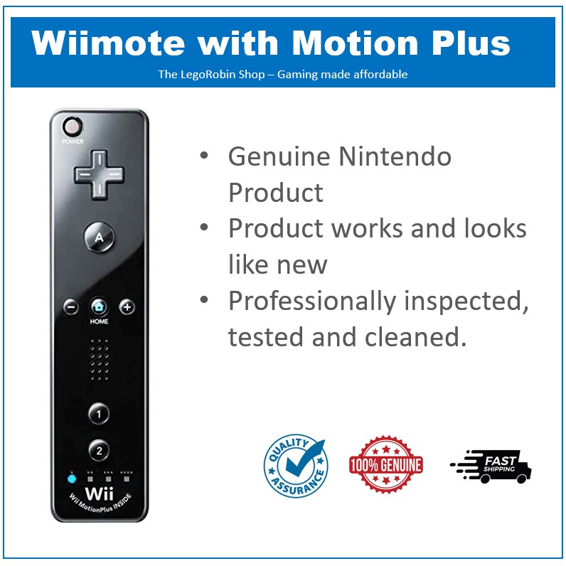 Original Nintendo Wiimote WiiU Mote Nunchuck Pro Genuine Wii Remote