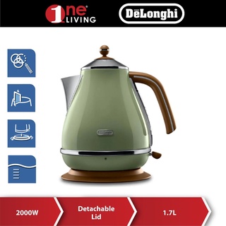 Buy DeLonghi Electric Kettle? Icona Vintage Collection? Olive