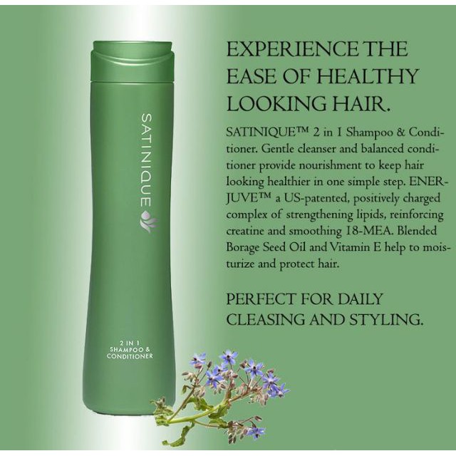 SATINIQUE 2 in 1 Shampoo & Conditioner (280ml) Shopee Malaysia