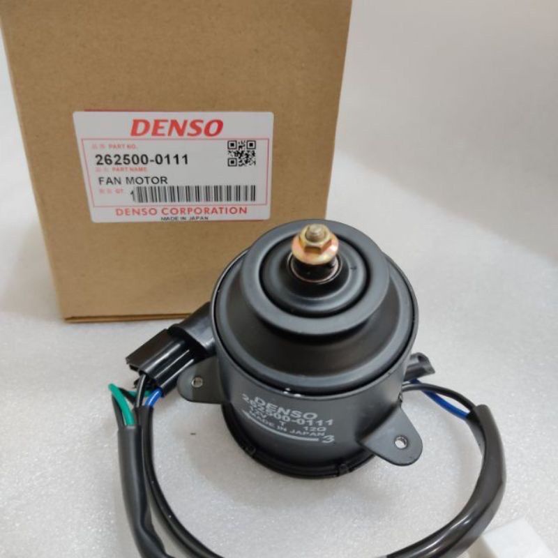 Radiator Fan Motor WIRA (SMALL) 2625000111 DENSO OEM Shopee Malaysia
