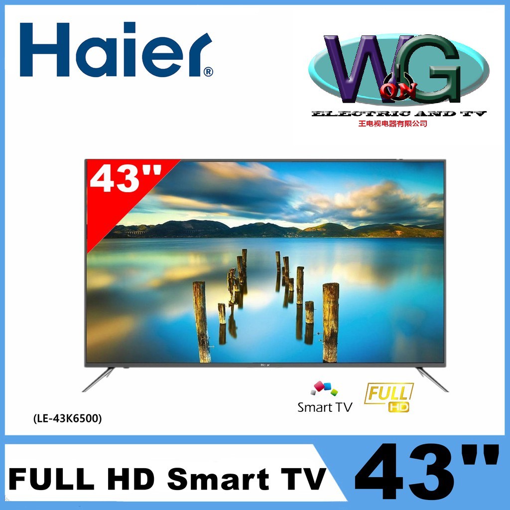 Haier 43inch FULL HD SMART TV H43K6FG | Shopee Malaysia