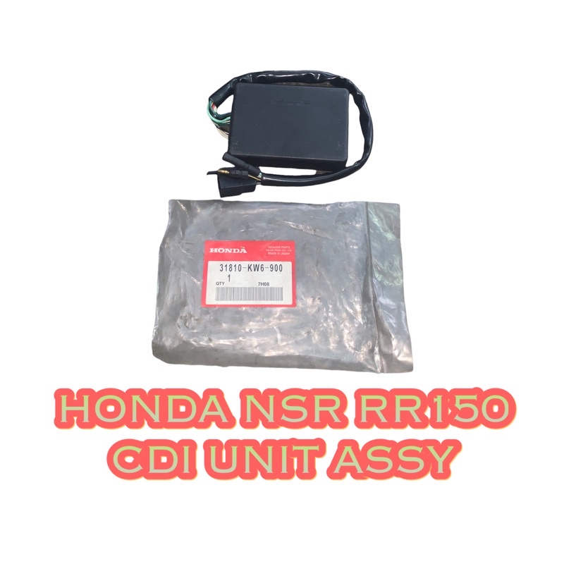 100% ORIGINAL MADE IN JAPAN HONDA NSR RR150 CDI UNIT ASSY（31810-KW6-900 ...