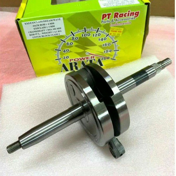 HONDA EX5 EX5 CLASS WAVE DREAM ARATA RACING CRANKSHAFT JACK ROD 3MM/6MM ...