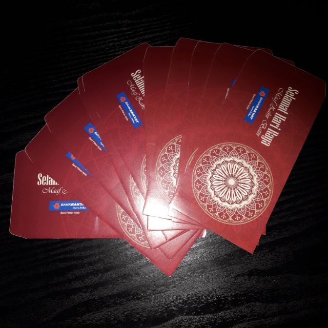 Bank Rakyat Sampul Raya (Per Packet) | Shopee Malaysia
