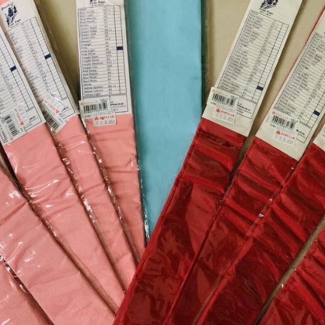 Crepe Paper | Kertas Crepe | Shopee Malaysia