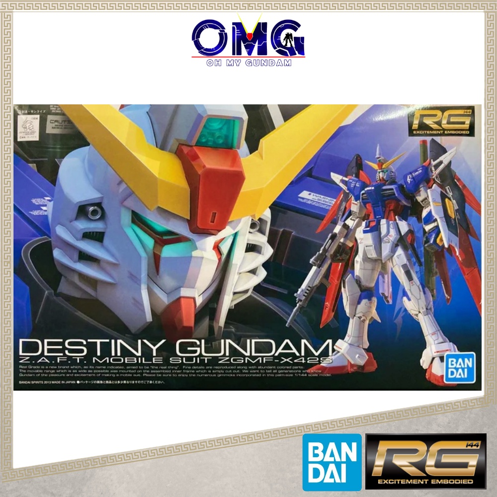 Bandai Gundam RG Destiny Gundam 61616 81595 ZGMF-X42S Real Grade 1/144 ...