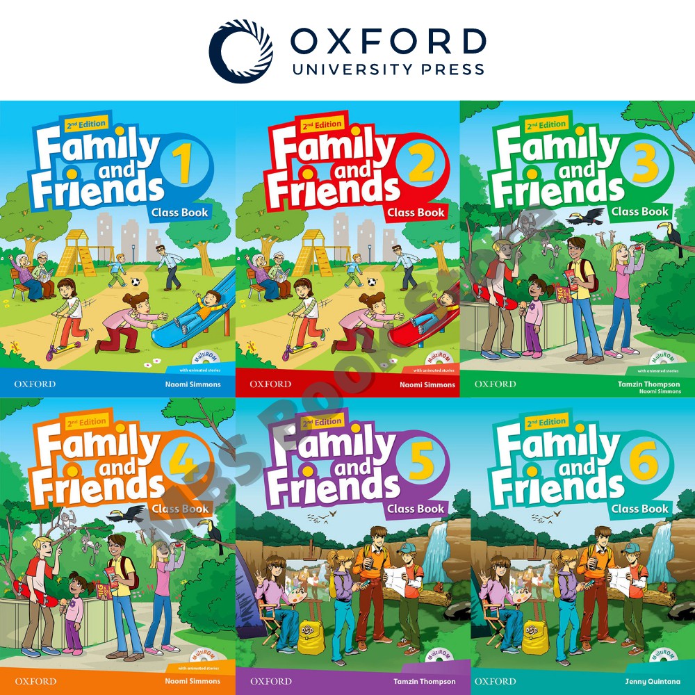 Family and Friends 2nd Edition Class Book [Oxford University Press OUP ...