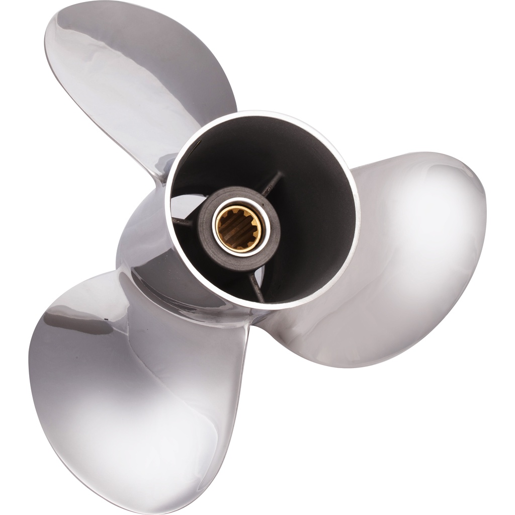 ORIGINAL SOLAS STAINLESS STEEL PROPELLER FOR SUZUKI 30HP (4 SIZES