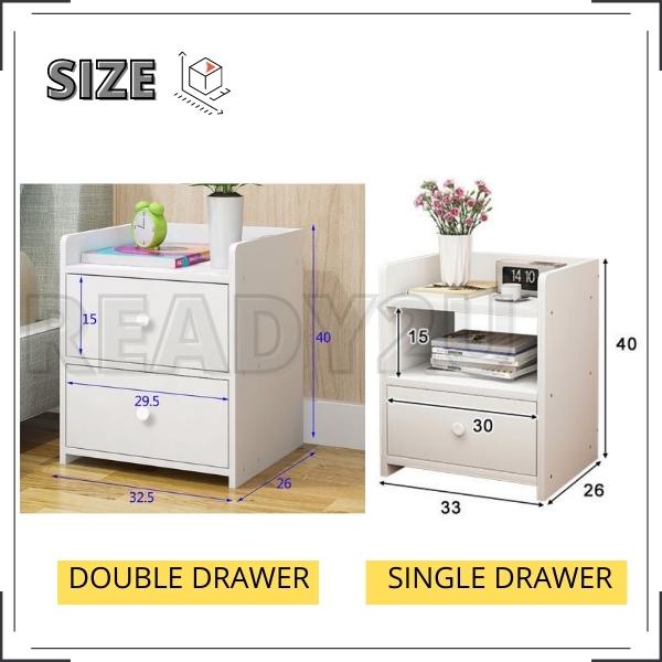 Wooden Bed Beside Table Locker Side Table Fashion Locker Storage ...