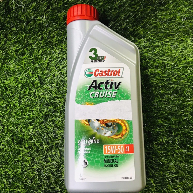 💯 ORIGINAL 4T CASTROL ACTIV CRUISE 15W-50 ACTIV 20W-40 POWER