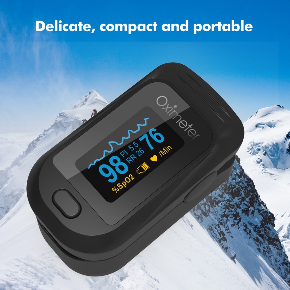 Omron Style Finger Pulse Oximeter TFT Oxymeter Heart Rate Blood