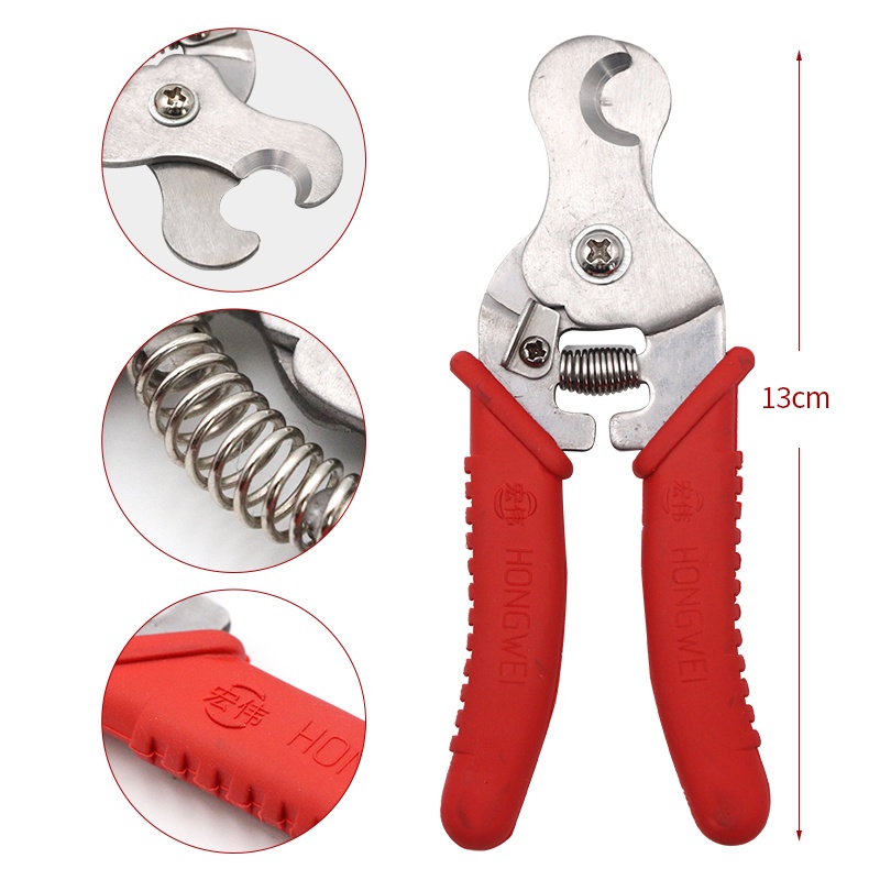 【Ready stock】1Pcs Ear Tag Clamp Cutter Pliers Tag Applicators Farm ...