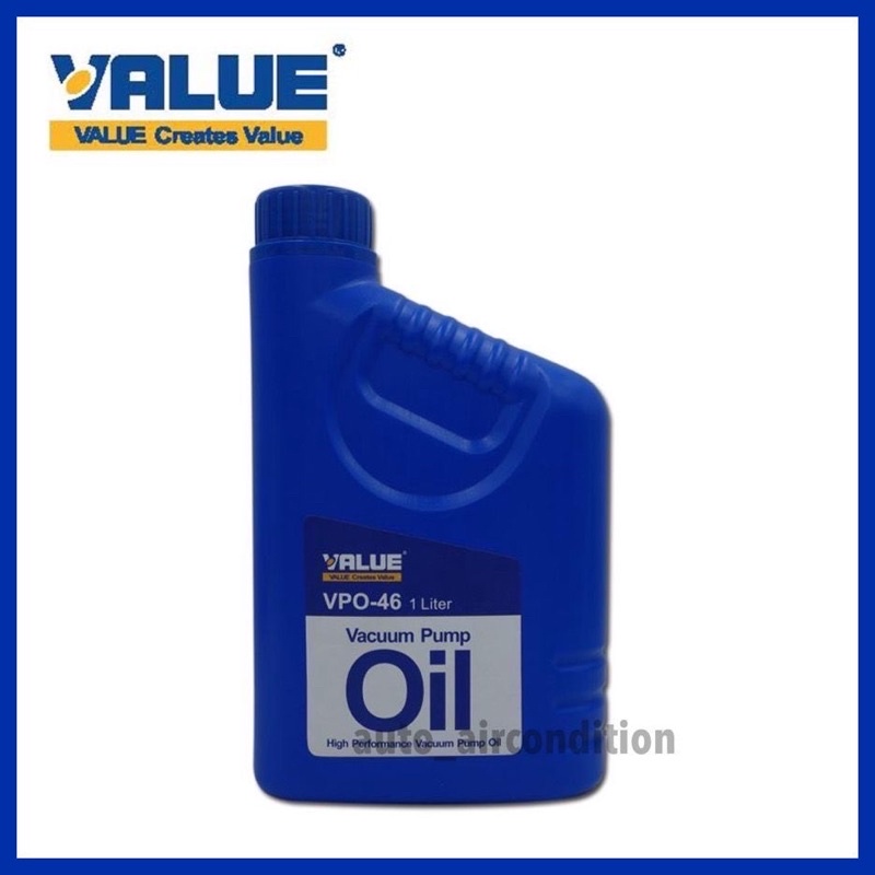 VALUE Vacuum Pump Oil 1 LITER(VPO-46) VALUE Genuine | Shopee Malaysia