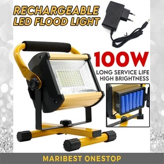 400W Super Bright Outdoor Lighting Rechargeable LED Light Emergency Light  With Remote Portable Flood Light Spot Light Outdoor Work Light Camping Light  Fishing Light Market Light Street Light