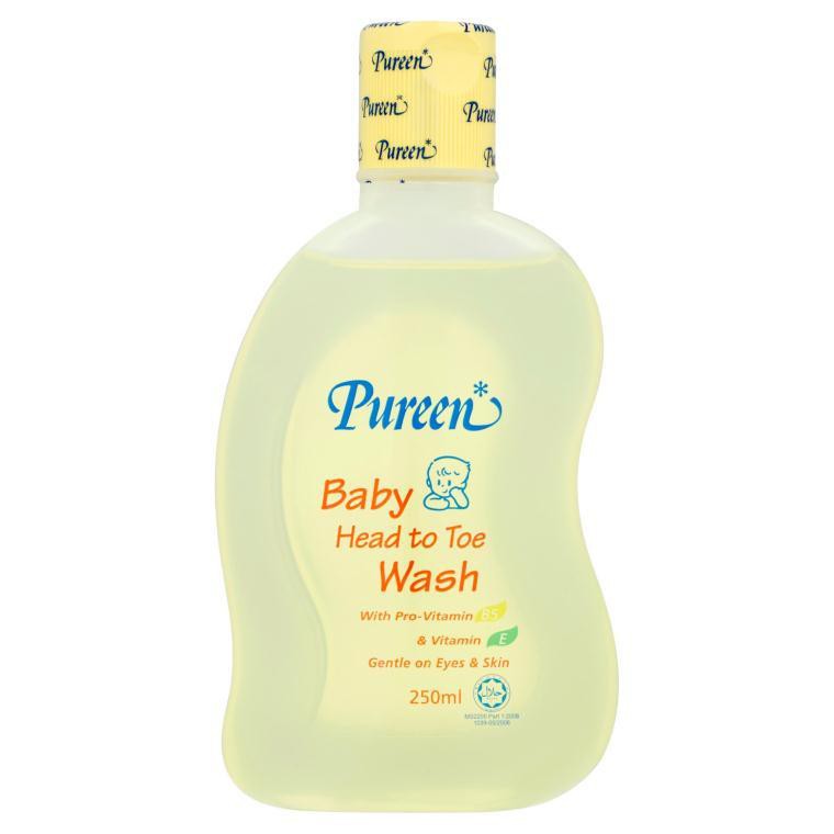 Pureen baby head to toe sale wash