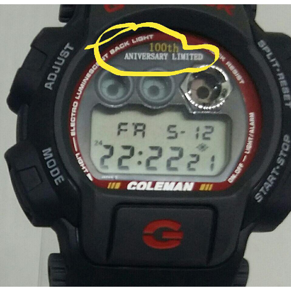 LIMITED EDITION MUDMAN DW-8400 COLEMAN. DW-8400, DW8400