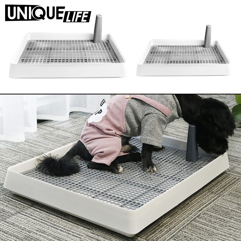 [Bro Mart]Washable Puppy Dog Potty Tray Pee Pad Holder Dog Toilet