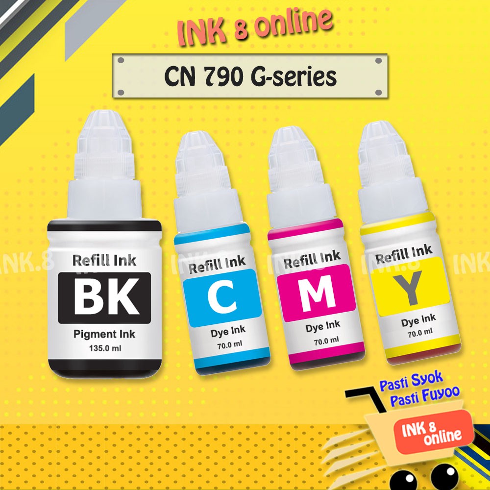 CN 790 OEM REFILL INK G SERIES compatible For CANON G1000 G1010 G2000 ...
