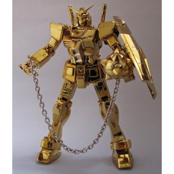 BANDAI HG 1/144 RX-78-2 Gundam ver.G30th Premium Gold version