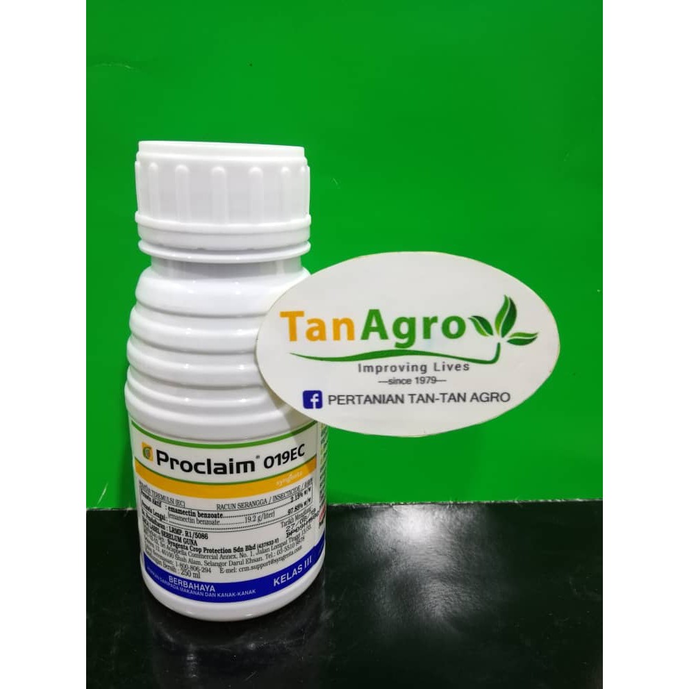 👉🏻ORIGINAL👈🏻 SYNGENTA Proclaim® 019EC 250 ml Insecticide | Shopee Malaysia