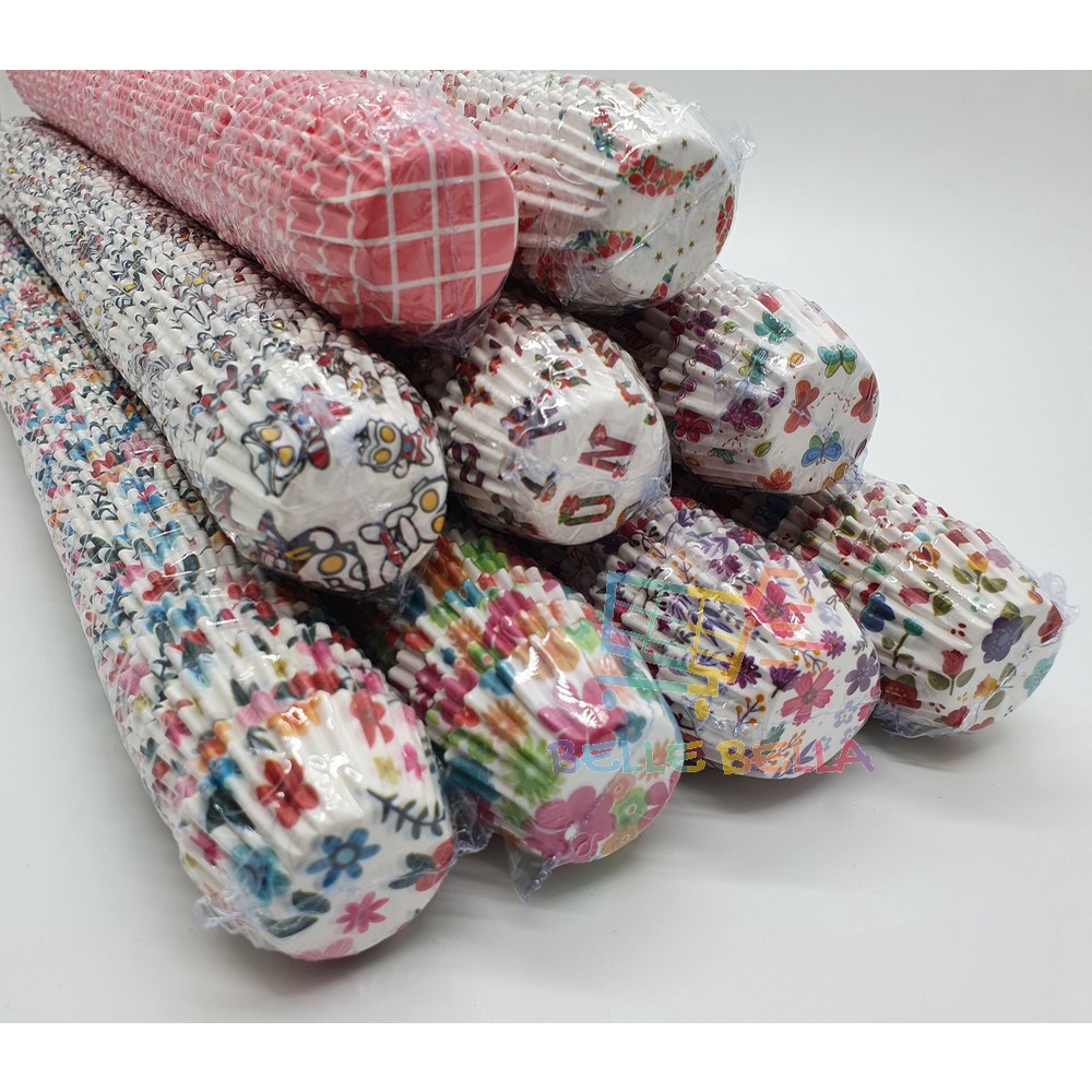 ±500PCS NO.1 PAPER CUP BAKING CASE CAKE WRAPPER CASES COOKIES BISCUIT ...